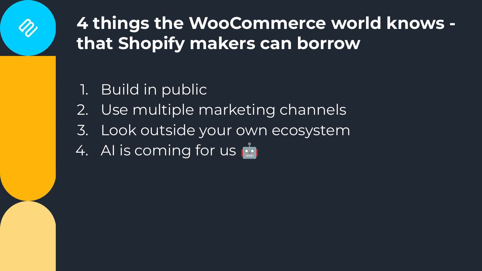 Slide 3 of An Outsider's Guide to Building Shopify Apps That Last